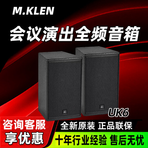 M.Klen UK6会议室 演出音箱 全频音箱