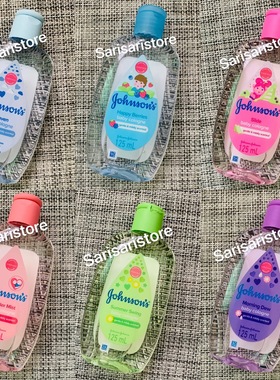 现货强生宝宝婴儿香水淡香水 Johnson baby cologne 125ml蓝色