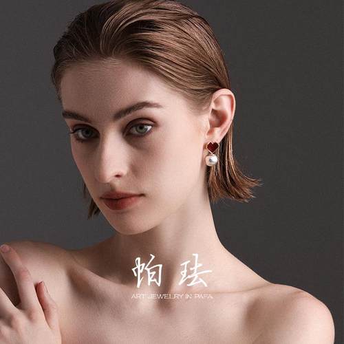 【心语】PAFA帕珐设计款罗莎莉亚瑰丽心语耳环
