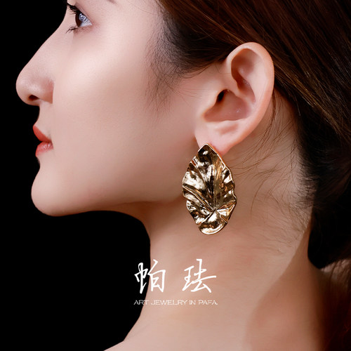 PAFA小众设计耳饰无耳洞耳饰