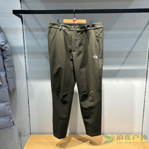 北面户外男士加绒防泼水长裤