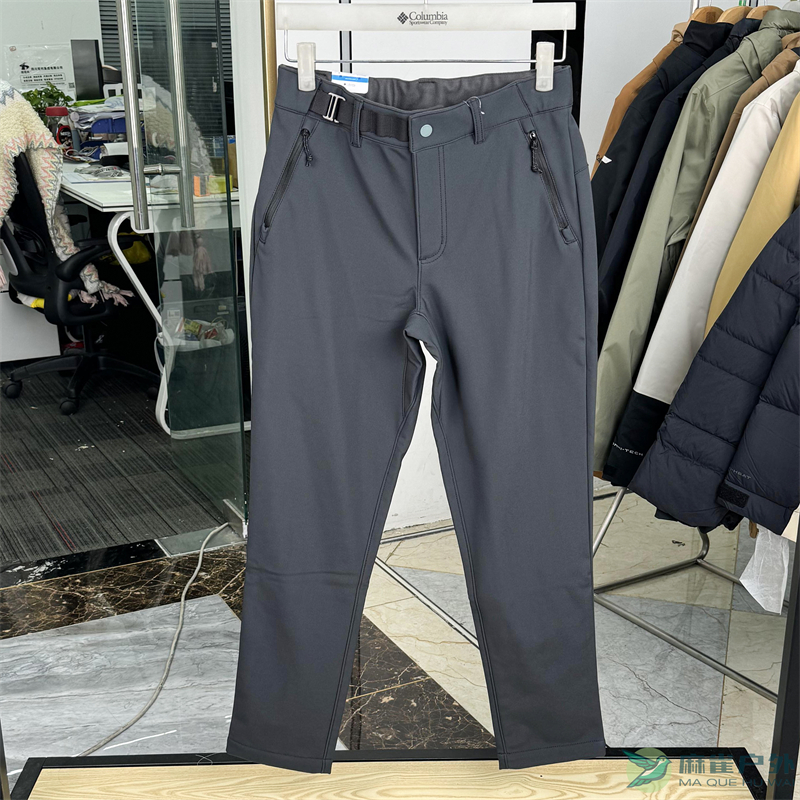 哥倫比亞戶外女拒水加絨彈力長褲