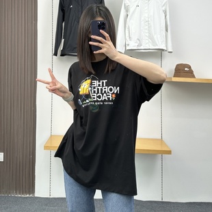 8GZ8 T恤 TheNorthFace北面户外男女25春夏新款 透气印花纯棉短袖