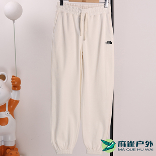 秋冬TheNorthFace北面女款 86QB 户外休闲训练棉质透气宽松休闲长裤