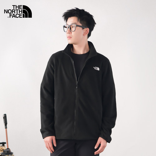北面男子抓绒衣薄绒保暖防风透气