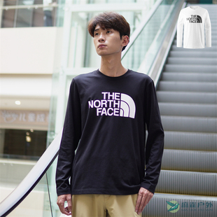 T恤8AMJ 户外休闲吸湿速干打底长袖 秋冬新款 TheNorthFace北面男士