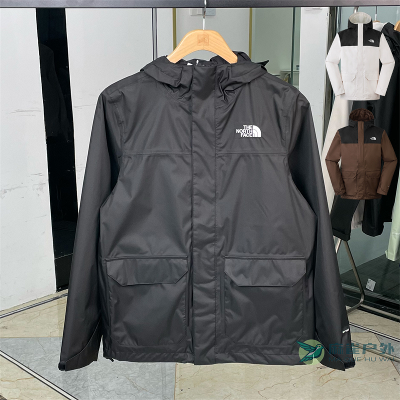 25春季新款TheNorthFace北面户外防水透汽可配内胆冲锋衣男士8AUK