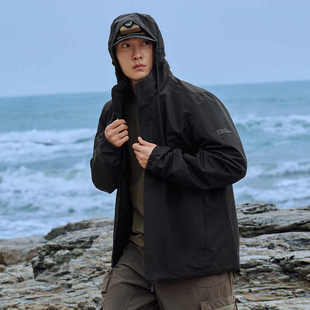 24秋冬季 Wolfskin狼爪冲锋衣男户外防风防水夹克外套5031071 Jack