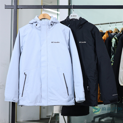 哥伦比亚户外热能三合一冲锋衣男