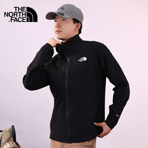 北面户外可做内胆软壳衣夹克外套