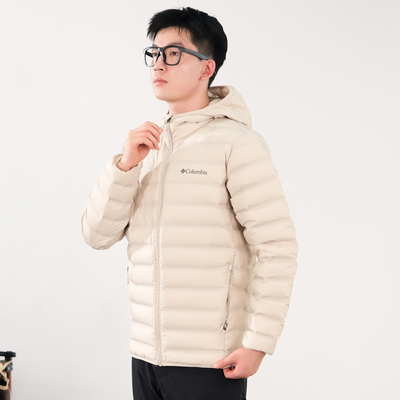 哥伦比亚男户外650蓬保暖羽绒服