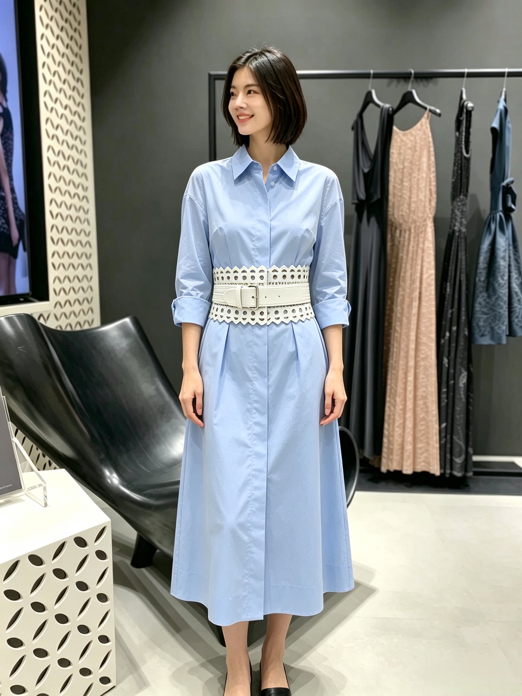 时尚新款镂空宽腰封女皮带收腰显瘦裙子连衣裙装饰皮带高级感腰带