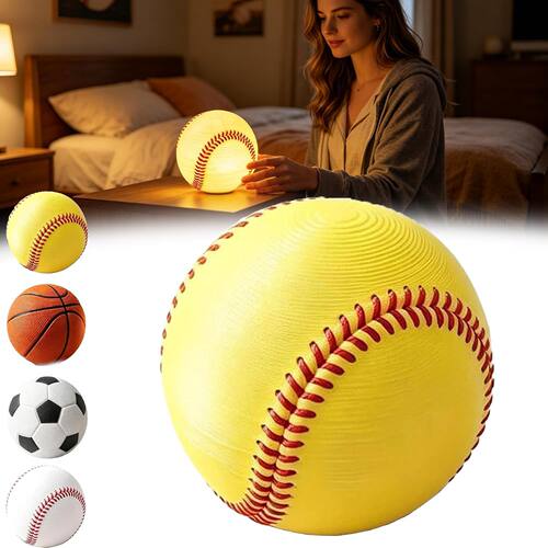 跨境新品Baseball Night Light Gift 棒球夜灯礼品桌面摆件