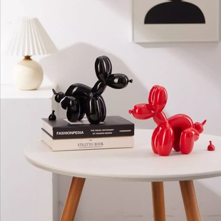 杰夫昆斯JeffKoons便便气球狗狗治愈系摆件雕塑北欧ins潮流壁挂