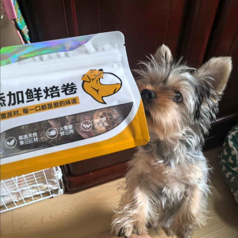 狗狗零食薯片鸭肉干青瓜片宠物大小型犬训练奖励泰迪比熊幼犬磨牙