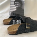 女懒人包头半拖一脚蹬穆勒博肯鞋 勃肯鞋 INS三喜同款 自留主推款