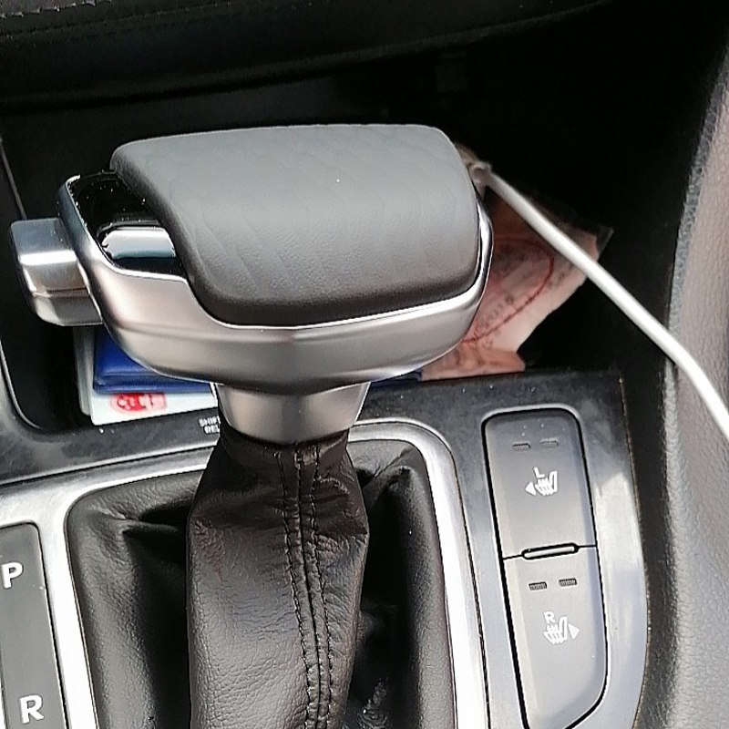 适配起亚k5老款飞机排挡杆挂挡换档位头手柄档位头改装防尘套原装