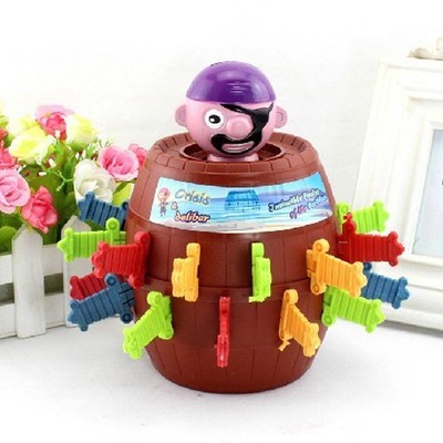 聚会玩具running man海盗木桶叔叔插剑游戏海盗桶刺海盗危机桶