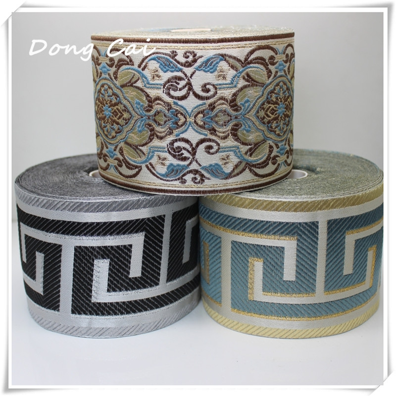 回形纹中国风拍戏刺绣花边辅料