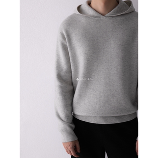 毛衣 cashmere羊绒连帽衫 HolyMen 康赛妮Baby