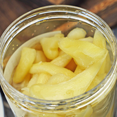 冰糖醋姜江西特产新鲜醋姜片醋泡姜糖醋姜江西特产嫩姜泡菜下饭菜