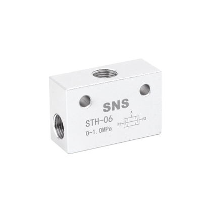 sns神驰双压阀重压阀气动控制阀气控阀STH-06双压阀1分牙新品