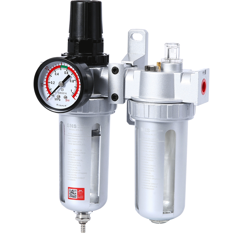 SNS神驰气动工具气源处理器 油水过滤器自动分离器SFC200二联件