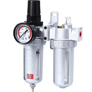 SNS神驰气动工具气源处理器 油水过滤器自动分离器SFC200二联件