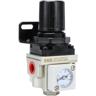 SNS神驰气动调压阀空气减压阀气压调节阀气泵控制阀压力调节阀