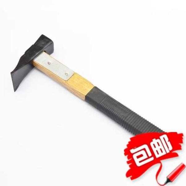 木柄带把套防滑加固刨锛锻打锛斧锄镐洋镐木工锛镐斧锤斧工具_虎窝淘