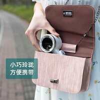 26 New handheld mini Fan turbine mini Student usb charging folding neck Mini Huaqiangbei Electric fan thumbnail 7