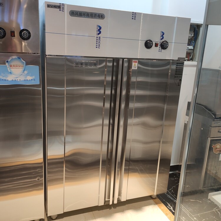 美厨热风循环工程款消毒柜RTP720MC-2  大双门不锈钢商用消毒柜