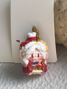 王者荣耀不知火舞花合斗棉花娃娃钩织玩偶卡通帅气手工爆款钩织