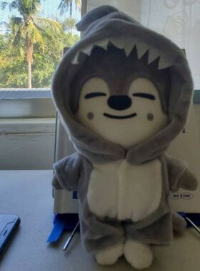 StrayKids玩偶skzoo毛绒公仔Leeknow Hyunjin玩具棉花娃娃衣20cm