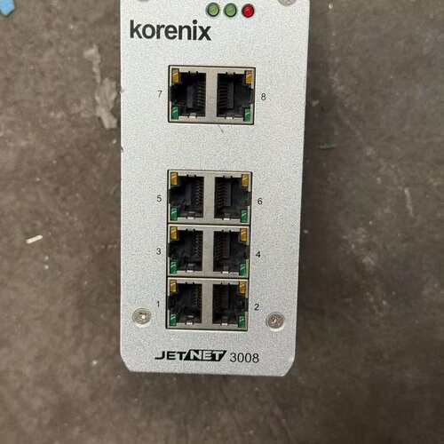 议价Korex科洛理思JetNet3008工业交换机 8口百