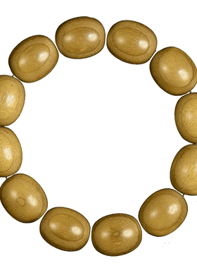 楠木缘枣珠金丝楠木珠乌木手串