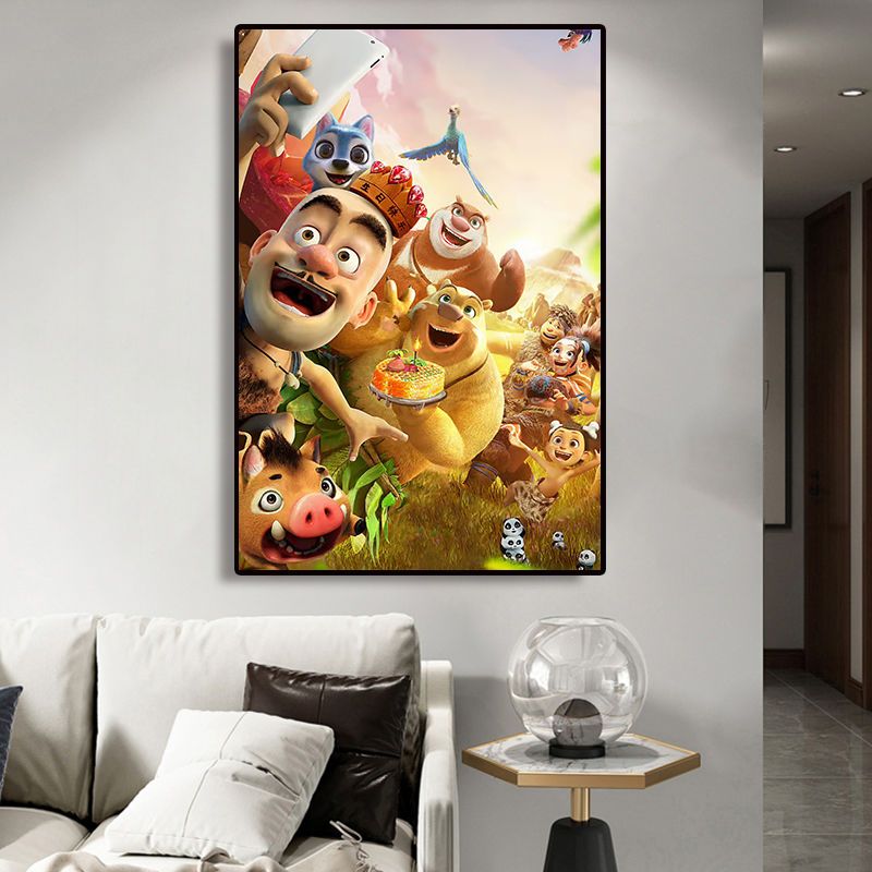 好看熊出没全家福2025新款钻石画