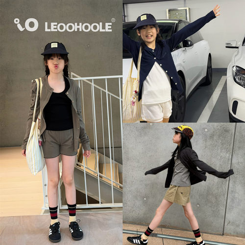 LEOOHOOLE | 哦哦乐  夏日限定轻薄软fufu儿童针织开衫防晒外套