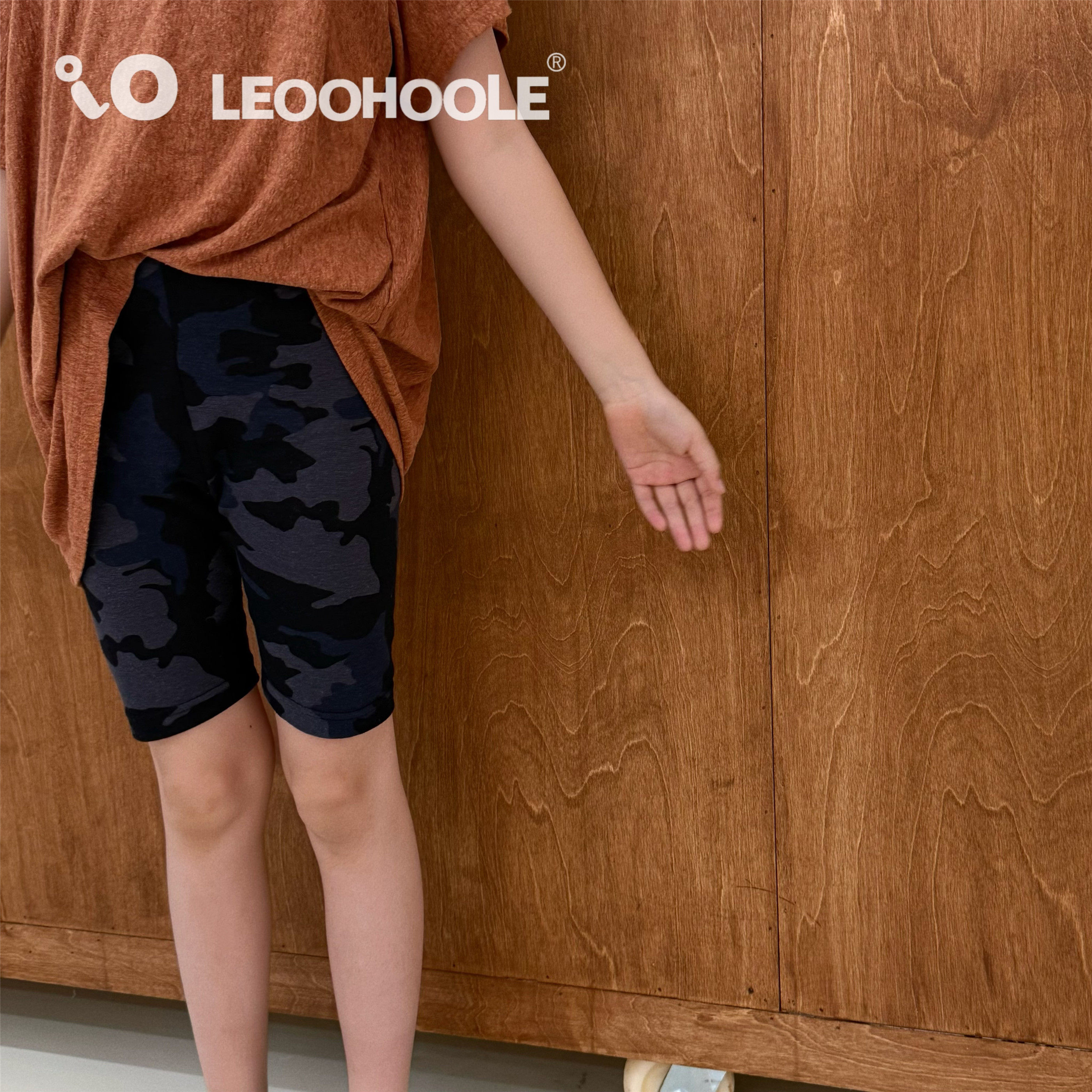 LEOOHOOLE | 哦哦乐 夏日汉麻迷彩印花骑行裤,童装/婴儿装/亲子装,裤子,淘宝优惠券,粉丝福利购,淘宝优惠卷
