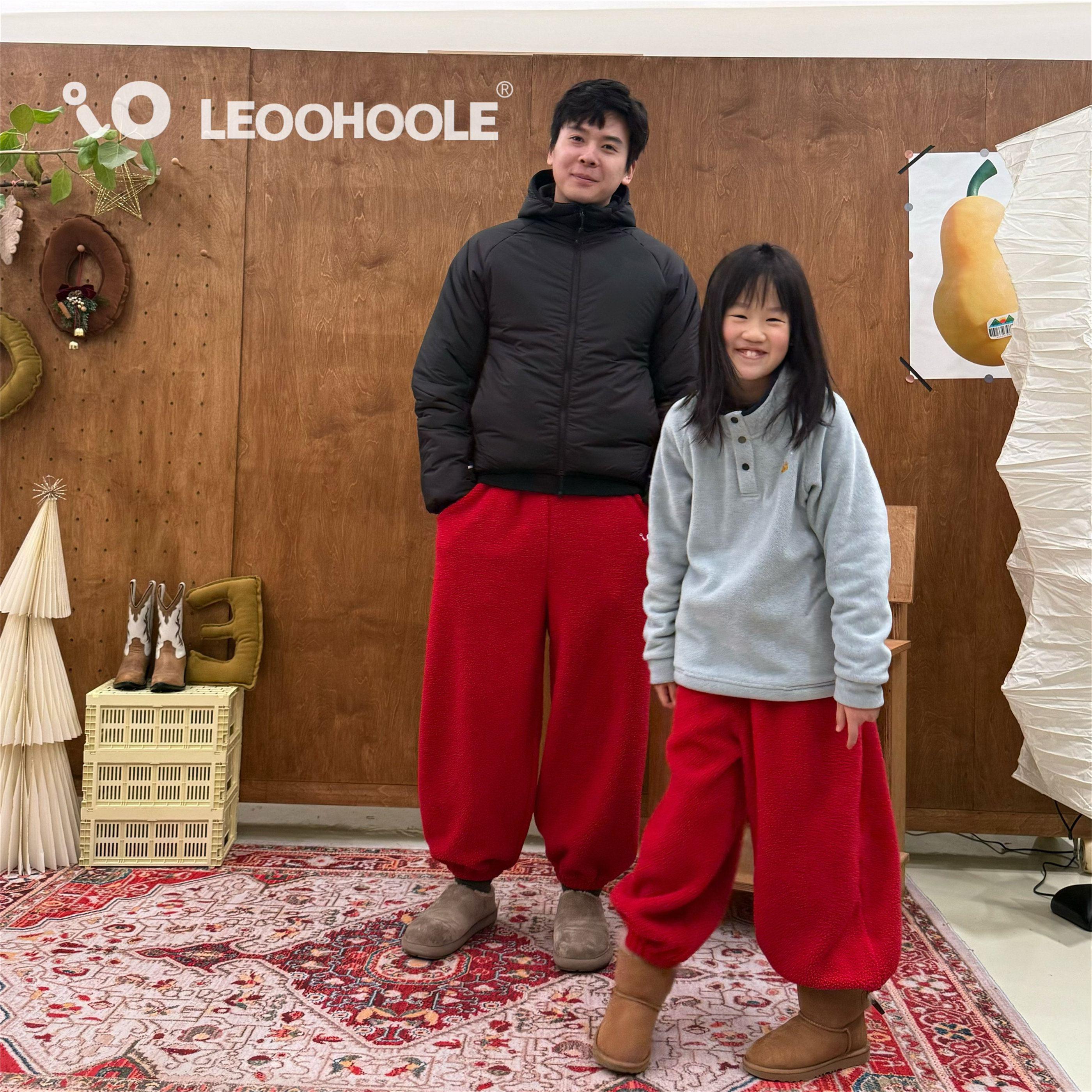 LEOOHOOLE | 哦哦乐  软乎乎抗静电保暖束脚口毛绒裤,童装/婴儿装/亲子装,裤子,淘宝优惠券,粉丝福利购,淘宝优惠卷