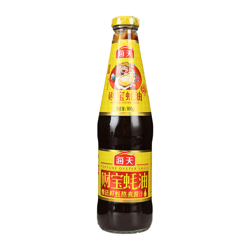 海天财宝蚝油908g 家庭装耗油调味品烧烤炒菜调料拌面火锅蘸料