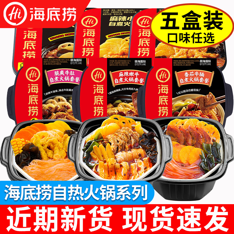 海底捞麻辣嫩牛速食自煮小火锅