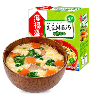 海福盛冲泡即食速食汤代餐蔬菜汤