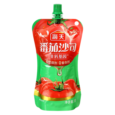 海天番茄沙司挤挤装家用薯条蘸酱