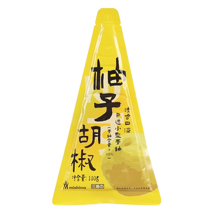 三岛日式柚子胡椒酱100g寿司料理火锅烤串调料饺子刺身三文鱼蘸料