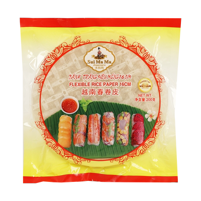 水妈妈越南进口200g透明春卷皮