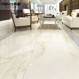 FENDI芬迪瓷砖750x1500玛瑙黄玉别墅酒店墙地砖现代简约客厅卧室