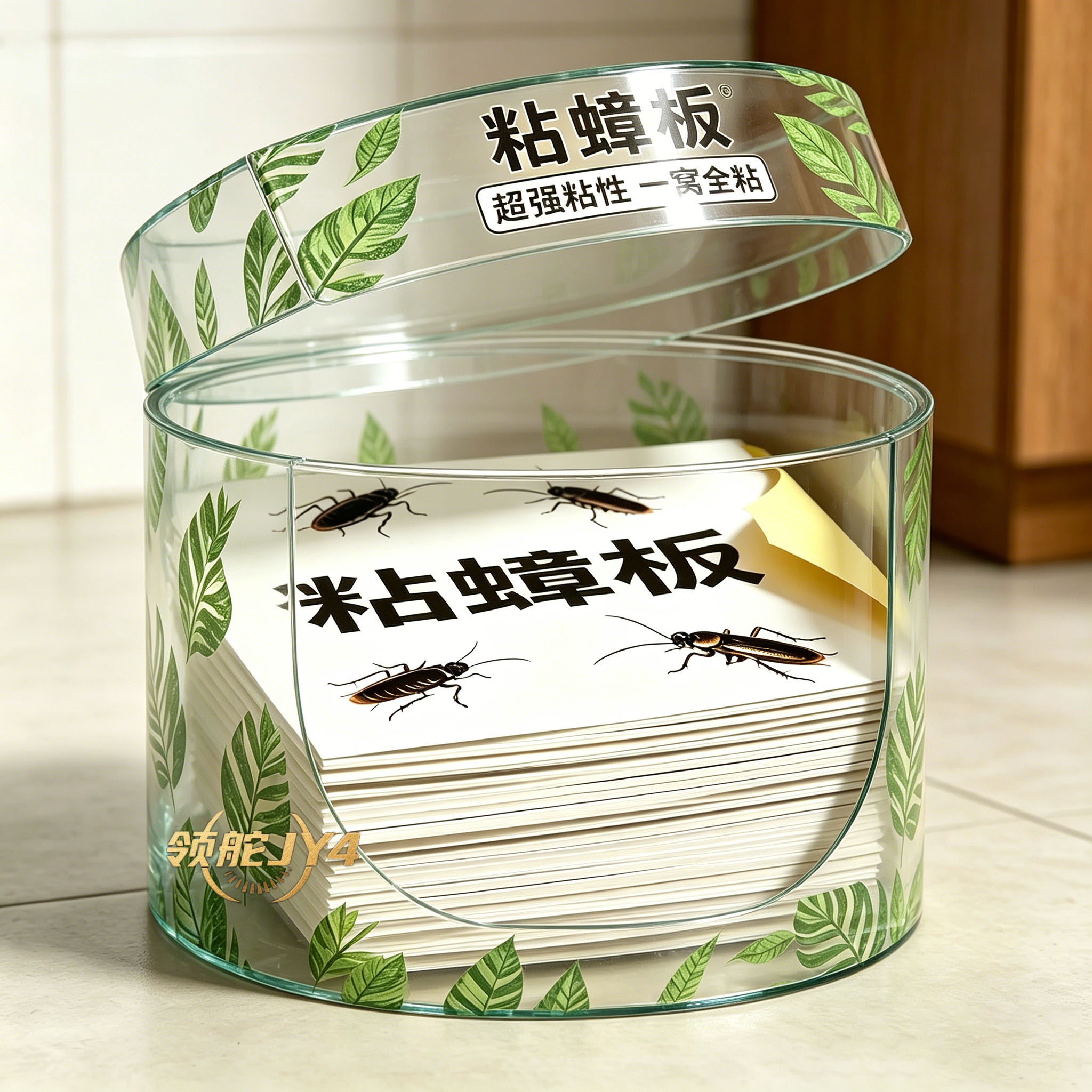 强力强效蟑螂贴粘板餐厅厨房用