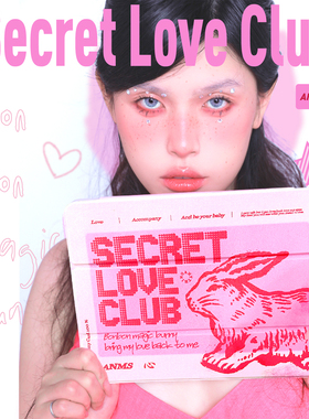 7折！全新清仓！ANMS《Bunny Card》甜辣兔子卡片芭比粉可爱甜心酷IPAD壳三折笔槽亚克力防弯曲平板保护壳