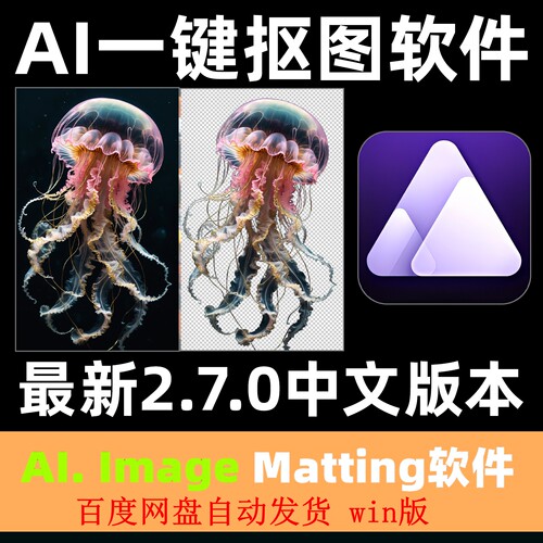 Aiarty Image Matting 2.7 ai抠图软件一键自动抠图头发去背景